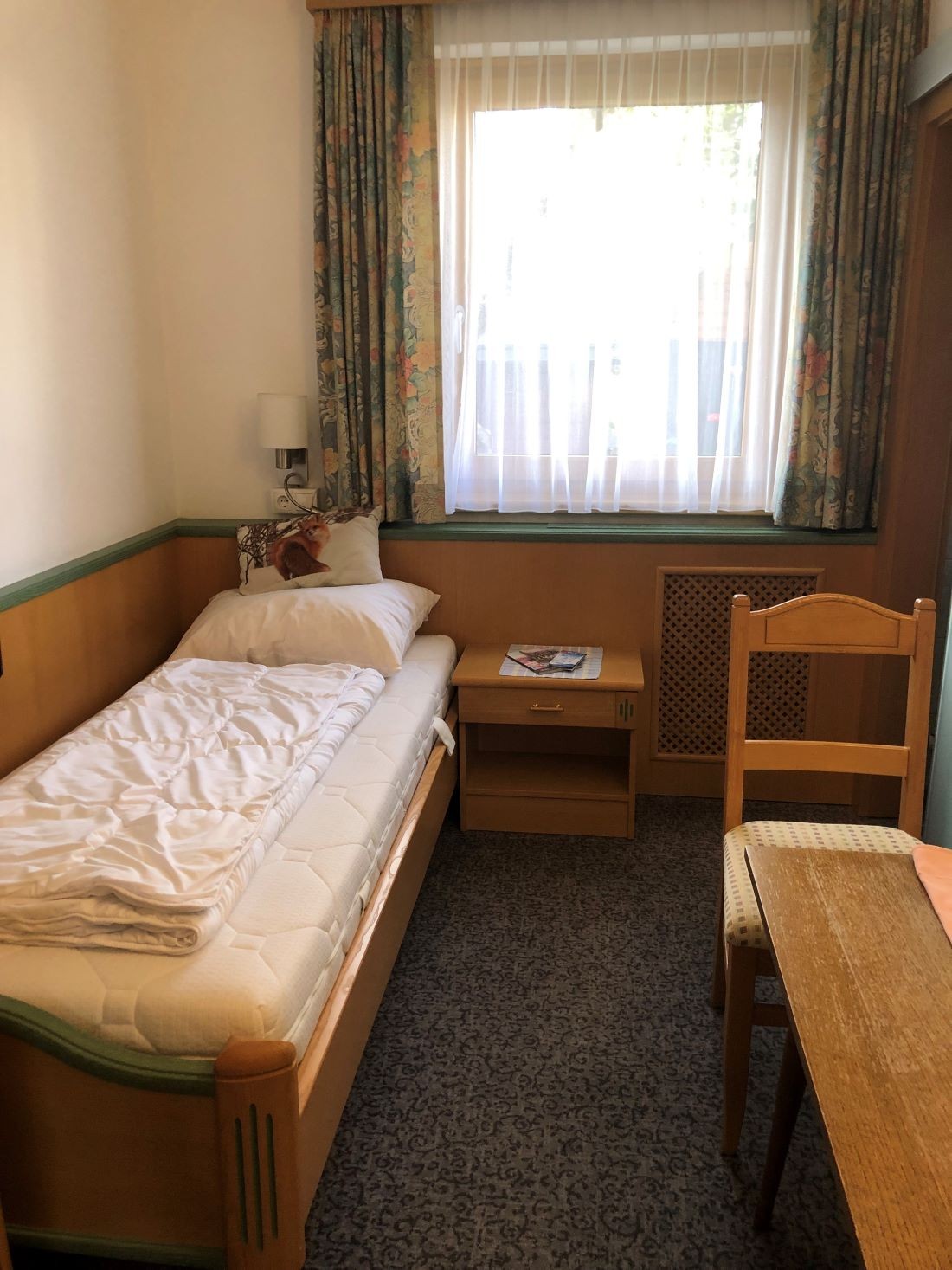 Einzelzimmer mit Frühstück in Flachau